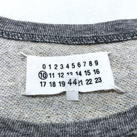 (DESIGNERS) 2000'S～ MADE IN ITALY MAISON MARGIELA 10 FRONT V GUSSET PLAIN SWEAT SHIRT