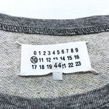 (DESIGNERS) 2000'S～ MADE IN ITALY MAISON MARGIELA 10 FRONT V GUSSET PLAIN SWEAT SHIRT