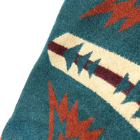 (VINTAGE) MADE IN USA HIGH GRADE by PENDLETON NATIVE PATTERN WOOL BLANKET JACKET