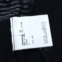 (DESIGNERS) 2000'S～ UNDERCOVERISM X UNDER COVER STRIPED PATTERN KNIT CARDIGAN