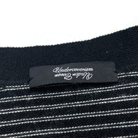 (DESIGNERS) 2000'S～ UNDERCOVERISM X UNDER COVER STRIPED PATTERN KNIT CARDIGAN