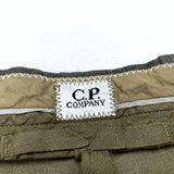(DESIGNERS) MADE IN ITALY C.P.COMPANY STRIPED PATTERN 4 POCKET COTTON SLACKS