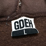 (DESIGNERS) 2002 GOOD ENOUGH HOOD LOGO PRINTED DESIGN PULLOVER HOODIE SWEAT SHIRT