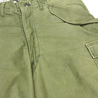 (VINTAGE) 1972 US ARMY M-65 MILITARY 6 POCKET CARGO PANTS AS IS