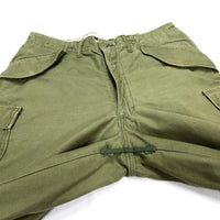 (VINTAGE) 1972 US ARMY M-65 MILITARY 6 POCKET CARGO PANTS AS IS