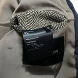 (DESIGNERS) 2012 MADE IN JAPAN PHENOMENON HERRINGBONE WOOL COLLARLESS COAT