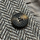 (DESIGNERS) 2012 MADE IN JAPAN PHENOMENON HERRINGBONE WOOL COLLARLESS COAT