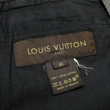 (DESIGNERS) MADE IN FRANCE LOUIS VUITTON SUPER SUNFADED TOTAL PATTERN 2 BUTTON BLAZER JACKET