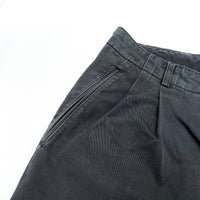 (DESIGNERS) AD2006 COMME des GARCONS HOMME 4 POCKET 2 TUCK PANTS WITH SIDE LINE