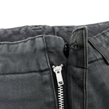 (DESIGNERS) AD2006 COMME des GARCONS HOMME 4 POCKET 2 TUCK PANTS WITH SIDE LINE