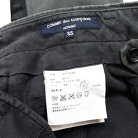(DESIGNERS) AD2006 COMME des GARCONS HOMME 4 POCKET 2 TUCK PANTS WITH SIDE LINE