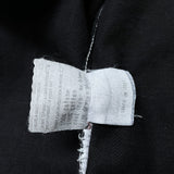 (designers) 1990'S～ MADE IN ITALY MOSCHINO JEANS ZIPPERED DESIGN BLACK DENIM VEST