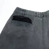 (DESIGNERS) AD2006 COMME des GARCONS HOMME 4 POCKET 2 TUCK PANTS WITH SIDE LINE