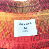 (DESIGNERS) 1990'S～ dezert from COMME des GARCONS SHADOW PLAID LOOP COLLAR BOX SHIRT
