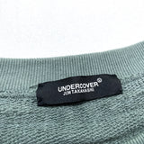 (DESIGNERS) 2022 MADE IN JAPAN UNDER COVER ZIP DESIGN HOODED PRINT SWEAT SHIRT