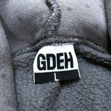 (DESIGNERS) 2001 GOOD ENOUGH POLKA DOT PATTERN PULLOVER HOODIE SWEAT SHIRT