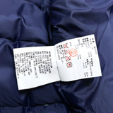 (DESIGNERS) 2000'S～ UNDERCOVERISM SLEEVE LEATHER PANELED STRIPE PATTERN DOWN JACKET