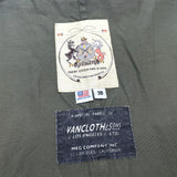 (DESIGNERS) MADE IN USA MONITALY GAS PROTECTIVE PARKA TYPE COLLARLESS FISHTAIL PARKA