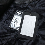 (DESIGNERS) NEW MADE IN ITALY LATINI PADDED LAMB LEATHER VEST