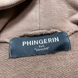 (DESIGNERS) MADE IN JAPAN PHINGERIN ZIPPER DESIGN PULLOVER HOODIE SWEAT SHIRT