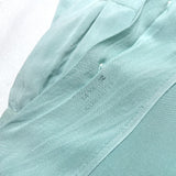 (vintage) 1960'S～ DONEGAL CHAIN STITCH EMBROIDERED RAYON LOOP COLLAR BOX SHIRT