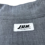 (DESIGNERS) 1990'S～ MADE IN JAPAN JUN MEN RAYON LOOP COLLAR SHORT SLEEVE BOX SHIRT