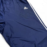 (VINTAGE) 1990'S～ ADIDAS SIDE SNAP BUTTON NYLON TRACK PANTS WITH 3 LINE