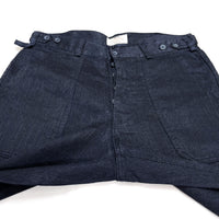 (DESIGNERS) MADE IN ITALY ARMANI JEANS BAKER PANTS WITH ADJUSTER BELT TYPE 4 POCKET COTTON LINEN PANTS