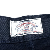 (DESIGNERS) MADE IN ITALY ARMANI JEANS BAKER PANTS WITH ADJUSTER BELT TYPE 4 POCKET COTTON LINEN PANTS