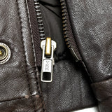 (VINTAGE) 1980'S～ EDDIE BAUER BLACK TAG LEATHER DOWN VEST