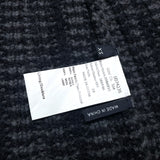(DESIGNERS) JIL SANDER NAVY KNIT PONCHO