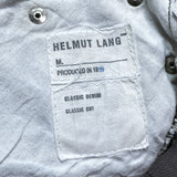 (designers) 1999 HELMUT LANG CLASSIC DENIM 5 POCKET YARN DYED BLACK DENIM PANTS