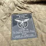((DESIGNERS) 1990'S～ MADE IN ITALY EMPORIO ARMANI FLIGHT JACKET WITH BOA COLLAR