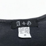 (DESIGNERS) 1990'S～ MADE IN USA A&G FADED DOBLE SIDED PRINT LONG SLEEVE T-SHIRT