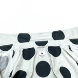 (DESIGNERS) SASQUATCH FABRIX SAMPLE TAG POLKA DOT PATTERN 3 PIECE CLASPED SHORT SLEEVE SHIRT