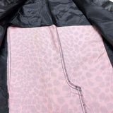 (vintage) 1980'S～ REMINISCENCE LEOPARD PATTERN PRINT CORDUROY 1 BUTTON SHAWL COLLAR BLAZER JACKET