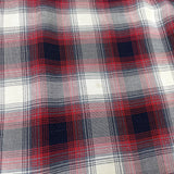 (BORO) 1960'S～ PILGRIM SHADOW PLAID RAYON LOOP COLLAR BOX SHIRT