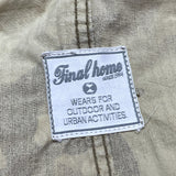 (designers) 1990'S～ MADE IN JAPAN FINAL HOME TOTAL PATTERN PRINT RIPSTOP MILITARY SHIRT JACKET