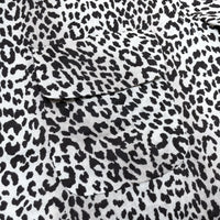 (DESIGNERS) Needles HEMP 100% LEOPARD PATTERN OPEN COLLAR BOX SHIRT