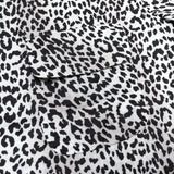 (DESIGNERS) Needles HEMP 100% LEOPARD PATTERN OPEN COLLAR BOX SHIRT