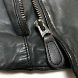 (DESIGNERS) MADE IN JAPAN Sisi WASHED LEATHER UK TYPE BIKER JACKET