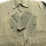 (designers) MADE IN JAPAN fev DISTRESSED REVERSIBLE MILITARY SHIRT JACKET