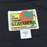 (VINTAGE) 2000'S～ HABAND GUAYABERA 4 POCKET ZIP UP SHORT SLEEVE CUBAN SHIRT