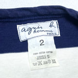 (designers) 1990'S～ MADE IN JAPAN agnes b. homme THICK STRIPED SHIRT