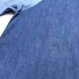 (DESIGNERS) MADE IN JAPAN OLD PARK LAUNDRY BAG REMAKE PULLOVER DENIM SHIRT