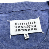 (DESIGNERS) 2000'S～ MADE IN ROMANIA MAISON MARGIELA 14 CREW NECK KNIT WITH ELBOW PATCH