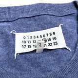 (DESIGNERS) 2000'S～ MADE IN ROMANIA MAISON MARGIELA 14 CREW NECK KNIT WITH ELBOW PATCH