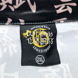(VINTAGE) NEW 2000'S～ LOS ANGELES TERRITORY KANJI PATTERN TOTAL PATTERN PRINT SHORT SLEEVE SHIRT