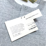 (VINTAGE) DEAD STOCK NEW 1990'S～ MADE IN KOREA ST JOHN'S BAY IRREGULAR HENLEY NECK SHORT SLEEVE SWEAT SHIRT
