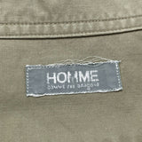 (DESIGNERS) 1980'S～ COMME des GARCONS HOMME BIG HOMME TAG OPEN COLLAR SHIRT